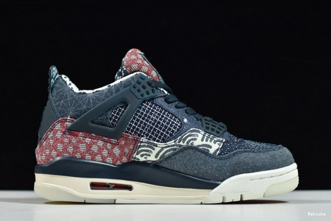 Reps BK sashiko cw0898-400 deep jordan 4 ocean air 1123